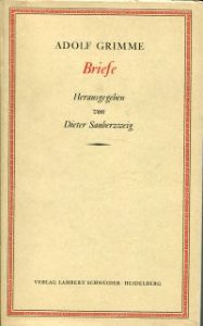 Briefe. Hrsg. von Dieter Sauberzweig.