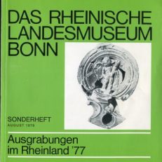 Rheinische Ausgrabungen '77. Sonderheft August 1978.