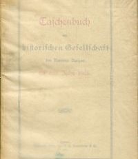 Taschenbuch der historischen Gesellschaft des Kantons Aargau für das Jahr 1916.