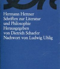 Schriften zur Literatur und Philosophie.