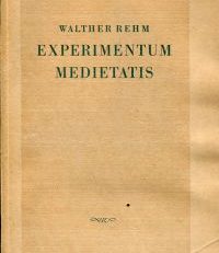 Experimentum medietatis. Studien zur Geistes- und Literaturgeschichte des 19. Jahrhundert.