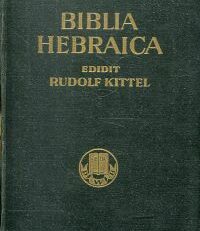 Tora nebi' im u-ketubim. Biblia Hebraica. In Hebräisch.