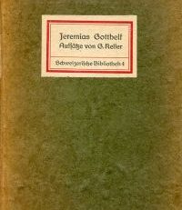 Jeremias Gotthelf. Aufsätze.