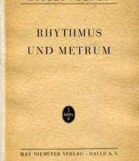 Rhythmus und Metrum.