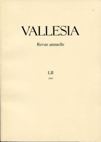 Vallesia, 52/1997. Jahrbuch. Revue annuelle.
