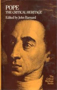 Pope. The critical heritage.