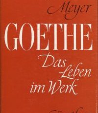 Goethe. Das Leben im Werk.
