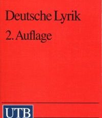 Deutsche Lyrik. Interpretationen vom Barock bis zur Gegenwart.