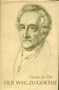 Der Weg zu Goethe.