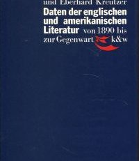 Daten der englischen und amerikanischen Literatur von  1890 bis zur Gegenwart.