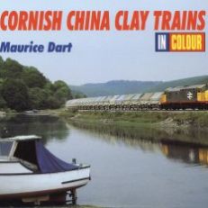 Cornish china clay trains in colour.