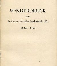 Neue Beobachungen über Wüstungs-Bandfluren und ihre Bedeutung für die mittelalterliche deutsche Kulturlandschaft.