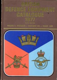British defence equipment catalogue 1977, Vol. 1: Products, Sections 1-24, Pages 1-584,