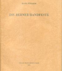Die Berner Handfeste.