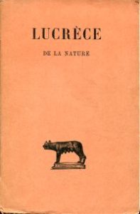 De la nature, Livre I - VI. Texte traduit par Alfred Ernout.