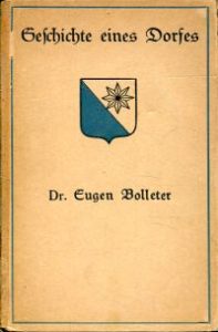 Geschichte eines Dorfes. (Fisibach, jetzt Bachs, Kanton Zürich).