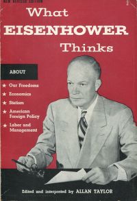 What Eisenhower thinks.