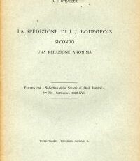 La spedizione di J. J. Bourgeois secondo. Una relazione anonima.