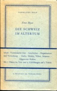 Die Schweiz im Altertum.