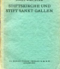 Stiftskirche und Stift Sankt Gallen.