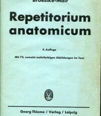 Repetitorium anatomicum.