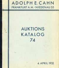 Norddeutsche Sammlung neuzeitlicher Münzen und Medaillen. darunter viele Seltenheiten; Versteigerung 4. April 1932.
