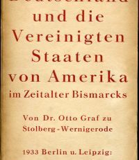 Deutschland und die Vereinigten Staaten von Amerika im Zeitalter Bismarcks.