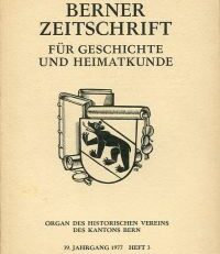 Untersuchungen zum Tellbuch der Stadt Bern von 1389.