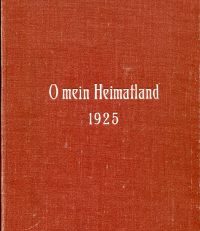 O mein Heimatland 1925. Schweizerische Kunst- und Literaturchronik.