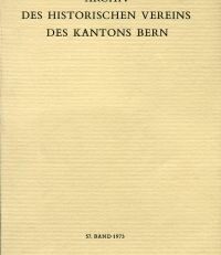 Die Wirtschaftspolitik Berns und Freiburgs im 17. und 18. Jahrhundert.