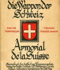 Die Wappen der Schweiz, 1. Heft: Klosterwappen.