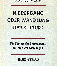 Niedergang oder Wandlung der Kultur?