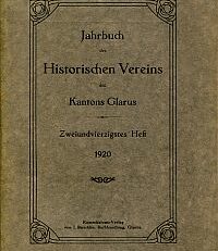 Jahrbuch des Historischen Vereins, 42. Heft 1920.