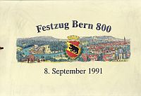 Festzug Bern 800, 8. September 1991.
