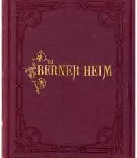 Berner Heim. Sonntagsbeilage zum Berner Tagblatt, Jahrgang 1905.