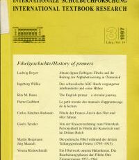 Fibelgeschichte/History of primers.