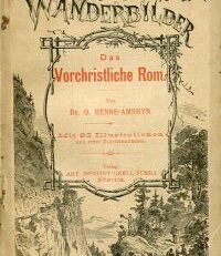 Das vorchristliche Rom.