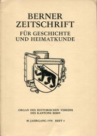 450 Jahre Berner Hohe Schule, 1528-1978.